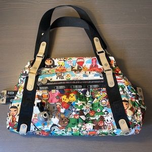Never used Tokidoki x Le Sports Sac mini duffel bag